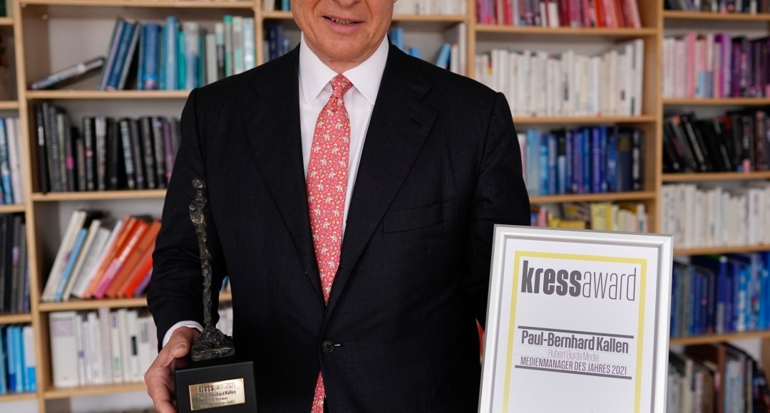 PaulBernhard Kallen als Medienmanager des Jahres