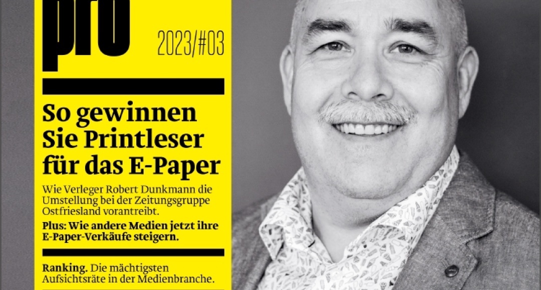 Wie Verleger Robert Dunkmann bei der Zeitungsgruppe Ostfriesland